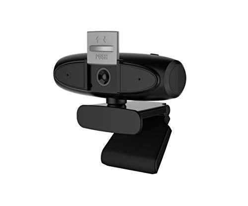 2K Webcam with Microphone, Streaming Computer HD 2560x1440 / 2160P 1080P Web Camera with Privacy Cover, 4MP USB PC Webcam for Video Calling Recording Conferencing