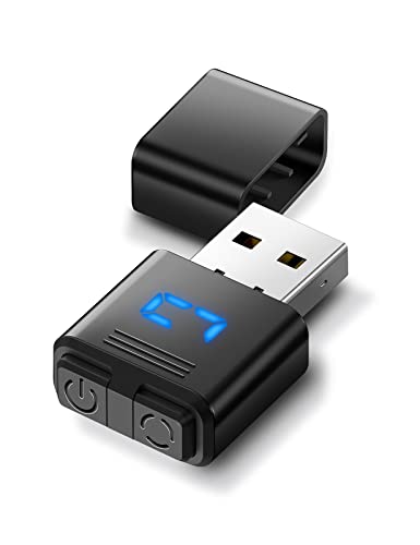 USB Mouse Jiggler with Display and Protective Cover