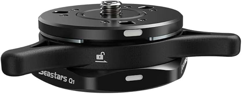 Quick Release Plate for Camera Mounts and Tripods