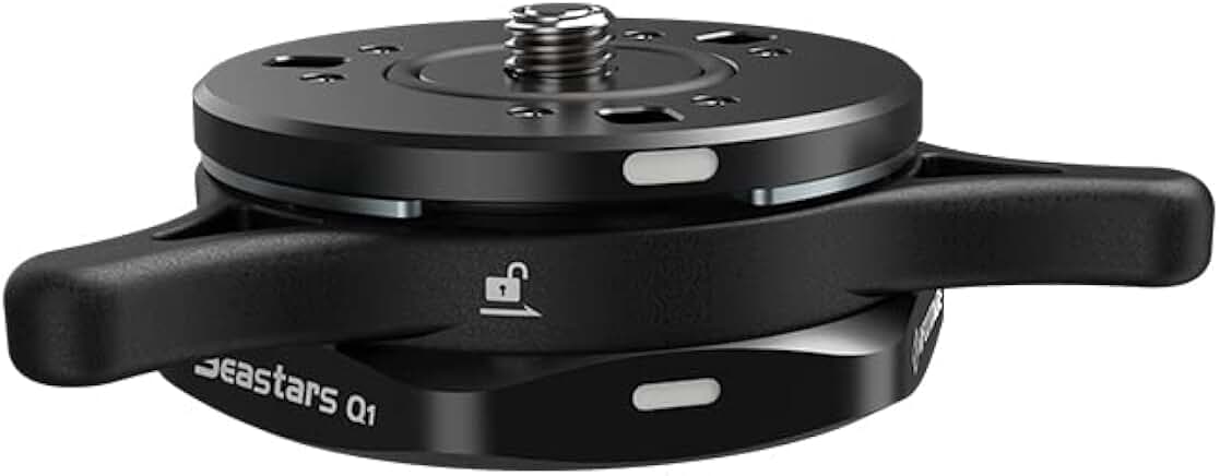 Quick Release Plate for Camera Mounts and Tripods