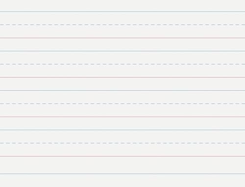 Multi-Program Handwriting Paper