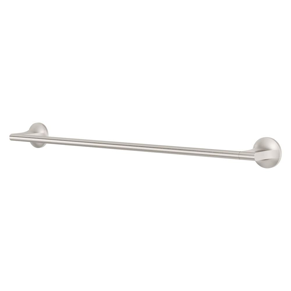 Pfirst Modern Spot Defense Brushed Nickel-Towel Bar 24 Inch BTBPFM2GS
