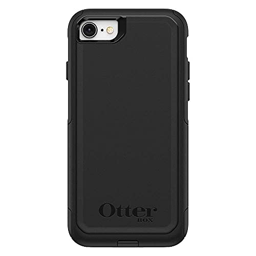 COMMUTER SERIES Case for iPhone SE (3rd and 2nd gen) and iPhone 8/7 - Frustration Free Packaging - BLACK
