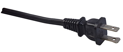 0293 Coleman Hpn Replacement Extension Cord, 18/2, 2 ft, Black Mini