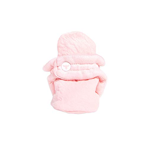 girls Booties,  Cotton Adjustable Infant Shoes Slipper Sock, Blossom Quilted, 0-3 Months US