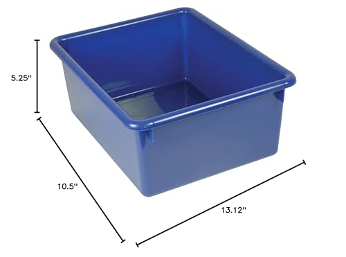 Blue 5-inch Stowaway Letter Box