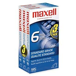 GX T-120 Video TAPE-120 MIN 3PK (214048)