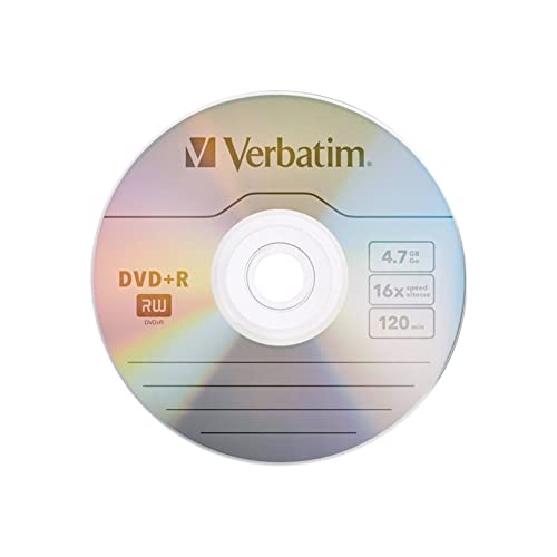 VER94916 - 94916 DVD Recordable Media - DVD+R - 16x - 4.70 GB - 1 Pack Jewel Case