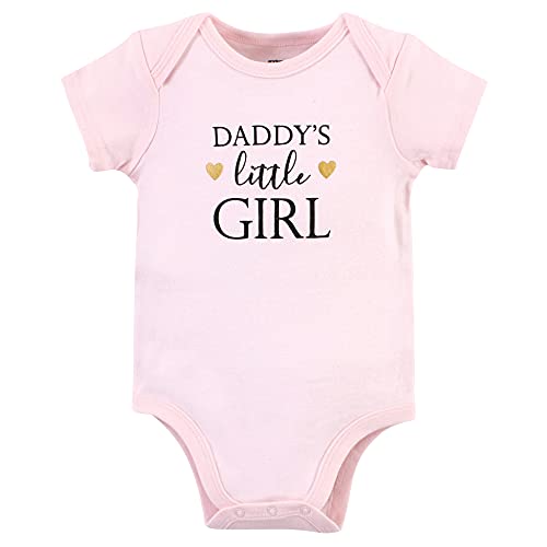 Uni   Cotton Bodysuits Girl Daddy, 6-9 Months