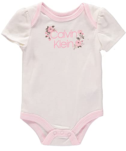 Baby Girls' 3 Pieces Hooded Jacket Set, Barely Pink/Stripes/Snow White, 6-9 Months