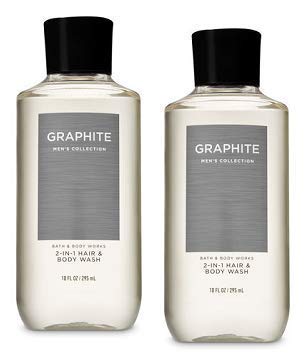 2 Pack Graphite 2-in-1 Hair  Wash 10 Oz.