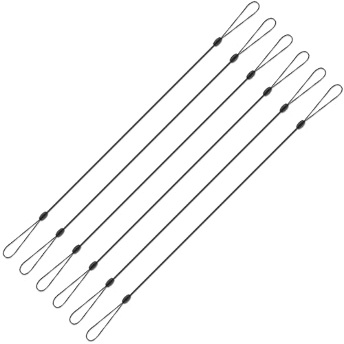 Six-Pack of Stylus Lanyards for LCD Writing Tablets
