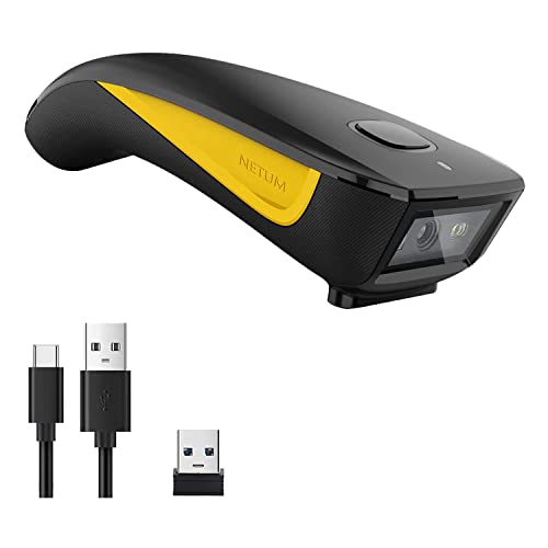 Mini Bluetooth QR Code Scanner for Inventory and Devices