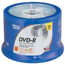 DVD-R 16x 4.7GB 50 Pack Spindle