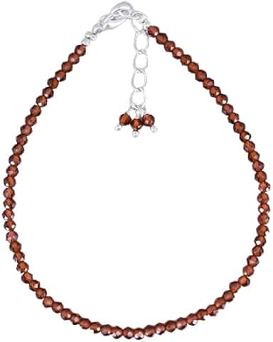Handmade Gemstone Beaded Bracelet for Women