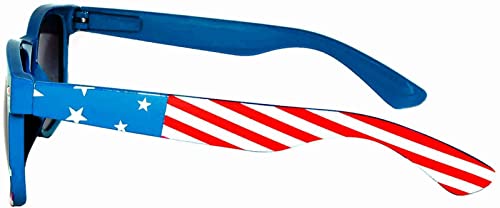 Kids Flag patriotic 4th of july Polarized Lens Sunglasses UV protection