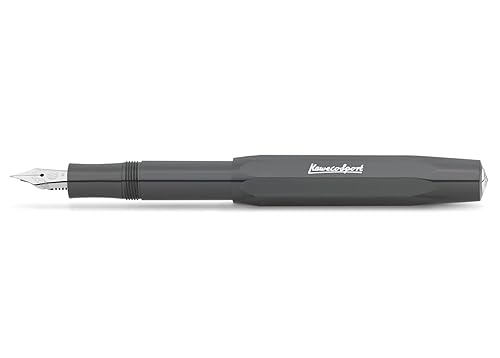 Grey Skyline Sport Fountain Pen with Broad Point