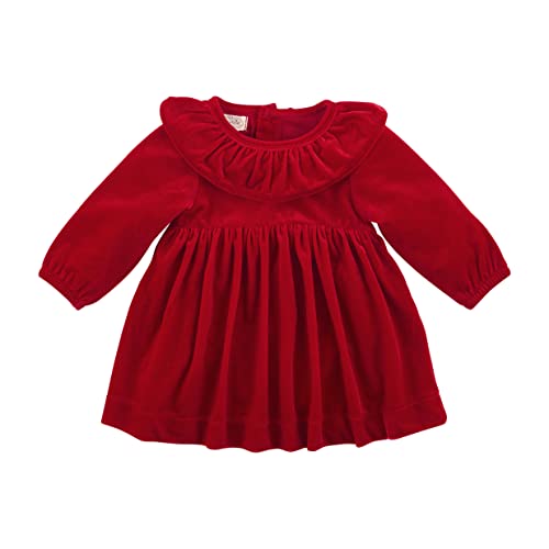 Baby Girls Velvet Dress, 3-6 Months, 3 Months/6 Months