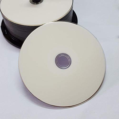 10 Pieces 50GB BD-R 2-8X Speed Ritek Printable Bluray DL Double Layer Blank disc - (Cable Length: 10 Pcs 50GB Discs)