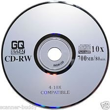 CD-R Recordable Discs 10 Pack Slim Case
