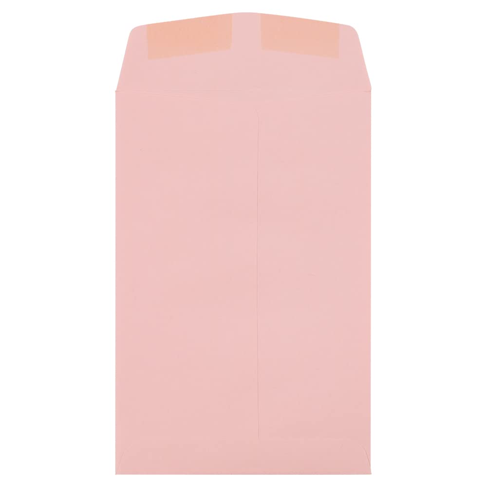 Baby Pink 6x9 Open End Catalog Envelopes, 50 Pack