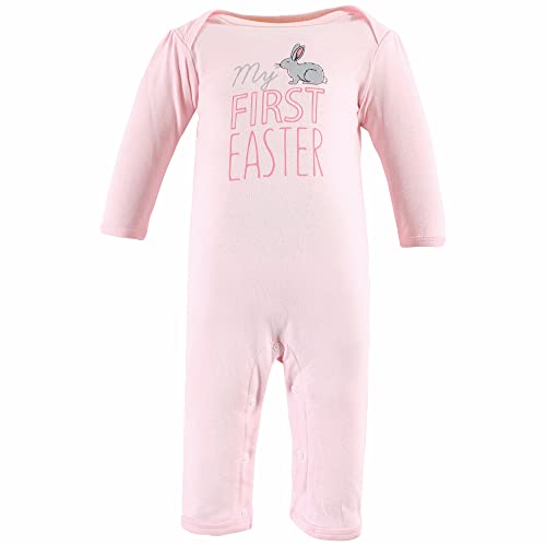 Uni   Cotton Coveralls, Some Bunny, 0-3 Months