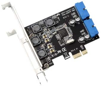 PCI-E X1 to 2 Ports 19 Pin USB 3.0 Header Card