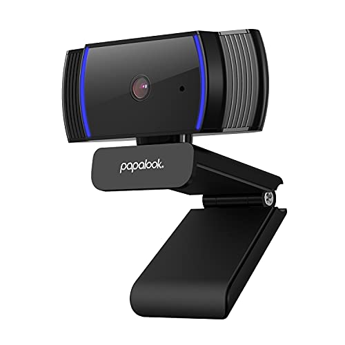 Webcam 1080P, AF925 Autofocus Web Camera Full HD Video Stream, 65 Viewing Angle, Noise Canceling Microphone, Works with OBS, Skype, YouTube, Twitch, for PC/Mac/Laptop/Desktop/MacBook