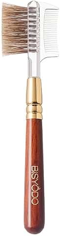 Short Brown Brush and Comb