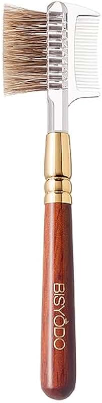 Short Brown Brush and Comb