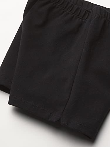 baby girls And Toddler Cartwheel Shorts, Black 2 Pack, 4T US