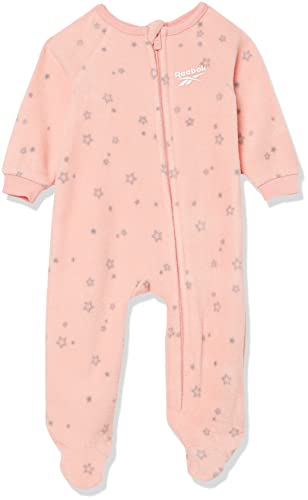 baby girls One Piece Zip-up Jumpsuit Coverall Sleep Play Footie/Onesie Pajamas and Toddler Footie, Powder Pink, 3-6 Months US