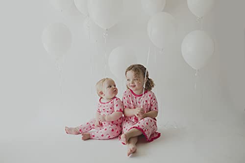 Happy Birthday Pajama Set, Short Sleeve, Long Pants, Snug Fit Pajamas (Lotus Birthday - 2T)