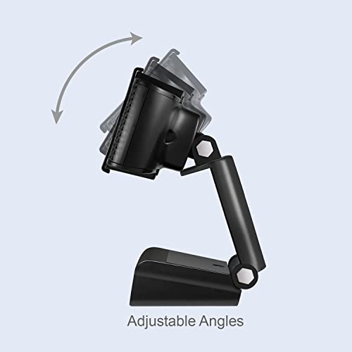 CyberTrack H5 1080p HD USB Auto Focus Webcam with Built-in Dual Microphone