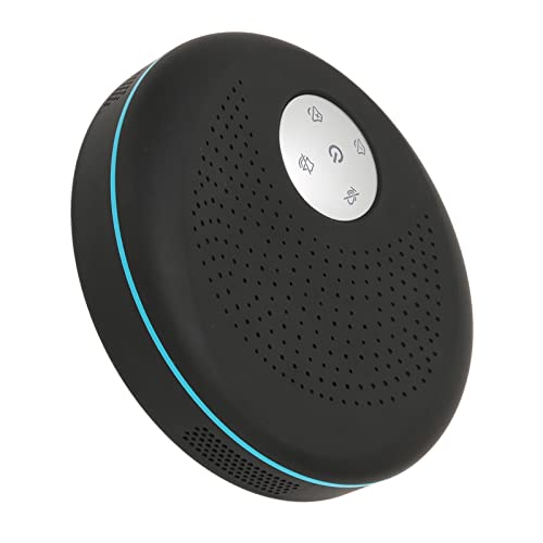 Bluetooth Speakerphone, Built in HiFi 6 Mics, 3000mAh Large Battery Capacity, 360 Degree Voice Pickup, Portable Conference Microphone for Meetings, Compatible with Zoom, Skype, QQ and Wechat System