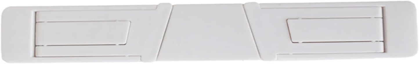 White portable foldable laptop stand for desk