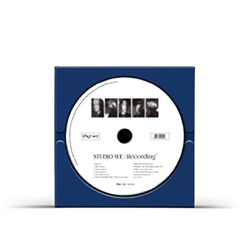 ONEWE Studio WE Recording Second Demo Album with Poster and PhotoCard Set
