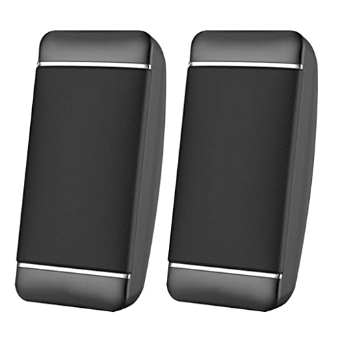 1 Pair USB Loudspeaker Practical Desktop Computer Speakers for Home Use