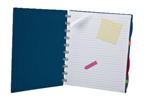 Wide-Ruled Navy Notebook, Letter Size, 60 Sheets