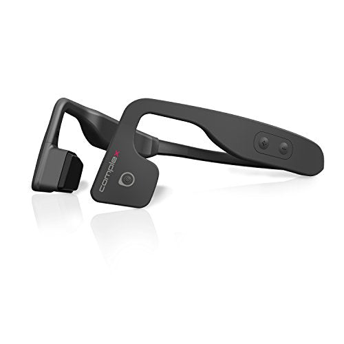 Open Ear Bone Conduction Headphones - Stereo Headset w/ Revolutionary Bone Induction Technology for Smart Running, Cycling, and Sports - Wireless Bluetooth Audio, Call Mic - PSWBT550 (Black)