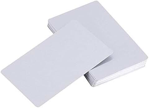 100 blank sublimation metal business cards