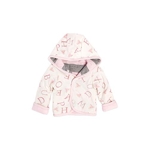 girls Sweatshirts, Lightweight Zip-up Jackets & Coats,  Cotton Hooded Sweatshirt, Blossom Abc, 6 Months US