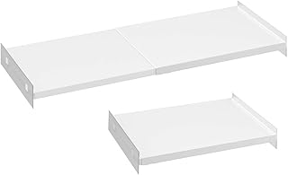 Adjustable Metal Closet Shelves, 2 Pack