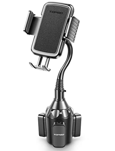 Car Cup Holder Phone Mount for Cell Phones Black