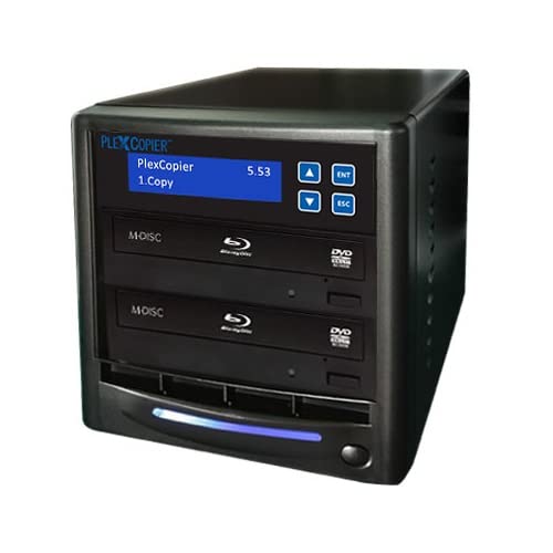 1 to 1 Blu-ray BD BDXL M-Disc CD DVD Duplicator Copier Tower with Free Copy Protection