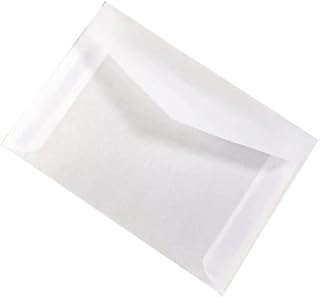 Semi-transparent sulfuric acid paper envelopes for cards and gifts
