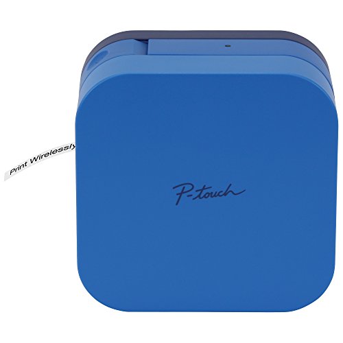 P-Touch Cube Bluetooth Label Maker in Blue