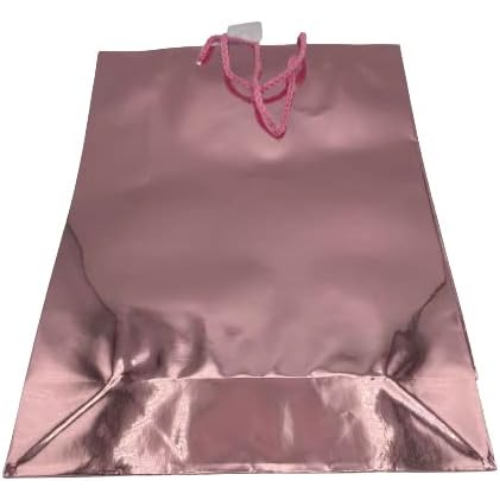MODAIO-Large 14 in x 10 in x 4 in Gift Bags - 3/Packs (Pink)