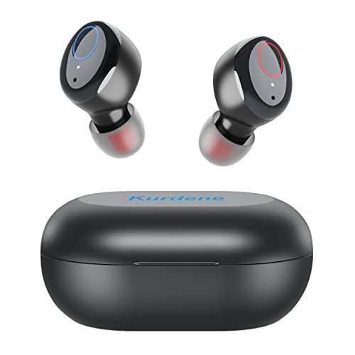 Bluetooth Wireless Earbuds, S8 Deep Bass Sound 38H Playtime IPX8 Waterproof Earphones Call Clear with Microphone in-Ear Bluetooth Headphones Comfortable for iPhone, Android