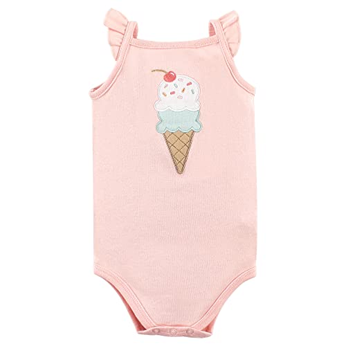 Uni   Cotton Sleeveless Bodysuits Ice Cream, 6-9 Months